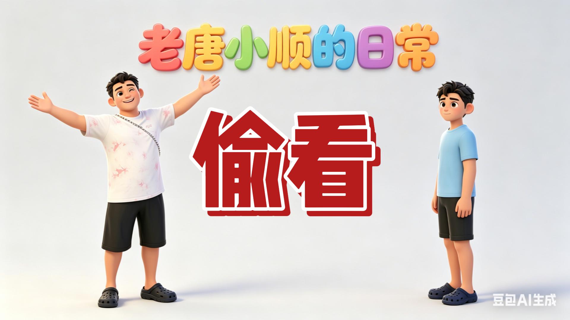 老唐小顺的日常-偷看